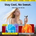 Quạt Cầm Tay Đa Năng 2-in-1 Kiêm Máy Hút Bụi RTAKO F71 (4000mAH, 90000RPM, Dual-Function) - Ảnh 6