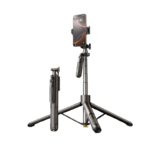 Gậy Selfie RTAKO H18LPRO (Compatible with 4.6" - 7.2", With Bluetooth Remote Control, Secondary handle, 270° tilt and 360° panoramic rotation, 1.8m height)