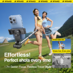 Gậy Selfie Tích Hợp Tripod RTAKO M17 Ultra (1.7m height, 360° Swivel Rotation, ShootMode Pro, with Remote Control) - Ảnh 6