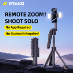 Gậy Selfie Tích Hợp Tripod RTAKO AI-M18 (360° Zoom Tracking, 175cm Length, Smart Quad-Axis Rotary Motor, MAX Dual CloudCam Zero Latency) - Ảnh 2