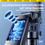 Gậy Selfie Tích Hợp Tripod RTAKO AI-M18 (360° Zoom Tracking, 175cm Length, Smart Quad-Axis Rotary Motor, MAX Dual CloudCam Zero Latency) - Ảnh 5